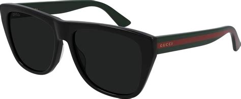 Gucci GG 0926S 001 Black Plastic Square Sunglasses Grey 